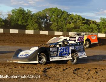 Davenport Speedway (Davenport, IA) – Malvern Bank East Series – May 27th, 2024. (Mike Ruefer photo)