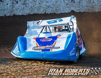 Florence Speedway (Walton, KY) – Lucas Oil Late Model Dirt Series – North/South 100 – August 8th-10th, 2024. (Ryan Roberts Photography)