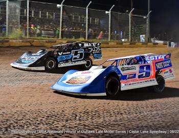 Cedar Lake Speedway (New Richmond, WI) – World of Outlaws Case Late Model Series – USA Nationals – August 1st-3rd, 2024. (Todd Boyd photo)