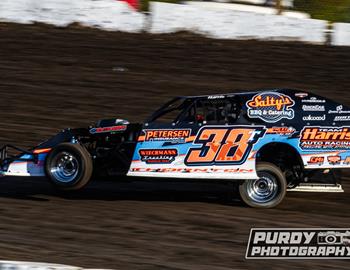 Park Jefferson Speedway (Jefferson, S.D.) – Charlie Clark Memorial – October 19th, 2024. (Purdy Photography)