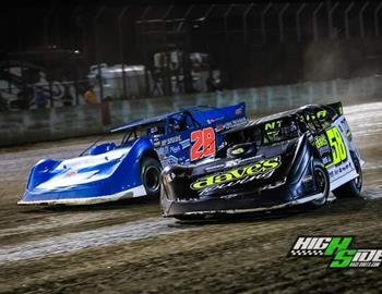 Davenport Speedway (Davenport, IA) – World of Outlaws Case Late Model Series – Quad Cities 150 – August 25th-27th, 2022. (HighSide Race Shots photo)