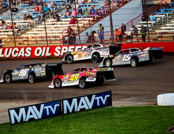 Lucas Oil Speedway (Wheatland, MO) – Lucas Oil Late Model Dirt Series – Show-Me 100 – May 23rd-25th, 2024. (Heath Lawson Photo)