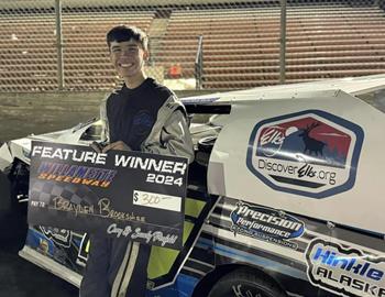 Brayden Brookshire claimed his 5th win of the season at Willamette Speedway. on August 31