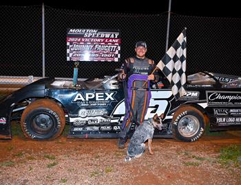 Chase Holland wins at Moulton Speedway (Danville, AL) on June 28, 2024.