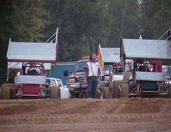 Tommie Estes, Jr. keeps watch on the proceedings