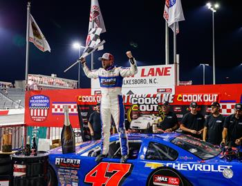 North Wilkesboro Speedway (North Wilkesboro, NC) – zMAX CARS Tour Pro Late Model – Reverend Sour Mash Whiskey – May 15, 2025. (Bryson Lopez Racing photo)
