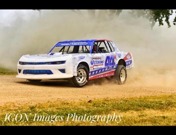 Kevin Opheim claimed a USRA - United States Racing Association Stock Car victory Mason City Motor Speedway on August 11