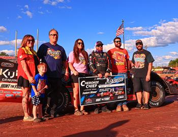 Cherokee Speedway (Gaffney, SC) – Cherokee Chief Super Late Model Series – Mike Duvall Memorial – May 4th, 2025. (ZSK Photography)