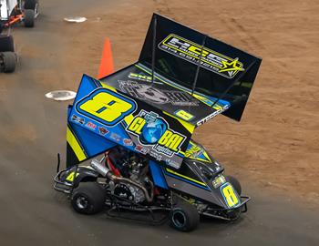 Doe Run Raceway (Doe Run, MO) – Indoor Racing Series – February 3rd, 2024. (St. Louis Dirt Track Racing photo)