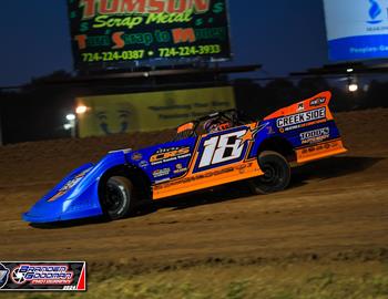 Lernerville Speedway (Sarver, PA) – Jays Automotive United Late Model Series – Steel City Stampede – October 11th-12th, 2024. (Brandon Goodman photo)