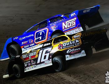 Volusia Speedway Park (De Leon Springs, FL) – World of Outlaw Late Model Series – DIRTcar Nationals – February 10th-15th, 2025. (Josh James Artwork)