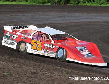Adams County Speedway (Corning, IA) – Malvern Bank West Series – Gail & Karen Hampel Memorial – June 28th, 2025. (Mike Ruefer Photo)