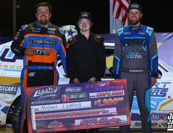 LaSalle Speedway (LaSalle, IL) – FloRacing Night in America – May 6th, 2025. (Josh James Artwork)
