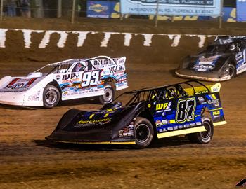 Florence Speedway (Walton, KY) – Lucas Oil Late Model Dirt Series – North/South 100 – August 8th-10th, 2024. (Heath Lawson Photo)