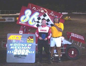 Jason Martin wins at Creek County Speedway