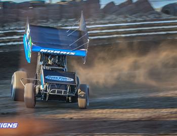 Sycamore Speedway (Maple Park, IL) – Bumper to Bumper IRA Sprints – May 10th, 2025. (HW Designs photo)