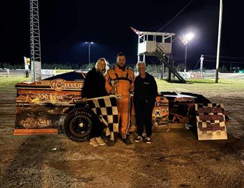 Brandon Rehill wins at Emo Speedway on August 16