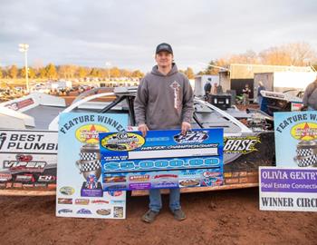 Cory Hedgecock raced to the I-75 Winter Championship win at I-75 Raceway on Saturday, Feb. 1.