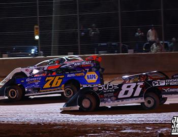 Needmore Speedway (Norman Park ,GA) – Hunt the Front Super Dirt Series – South Georgia Showdown – January 28th, 2025. (Josh James Artwork)
