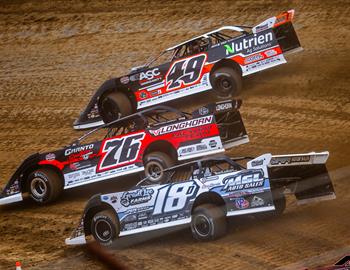 Atomic Speedway (Alma, OH) – Lucas Oil Late Model Dirt Series – Buckeye Spring 50 – March 21st, 2025. (Heath Lawson photo)
