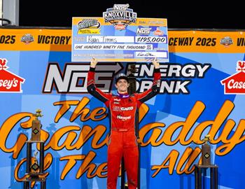 Knoxville Raceway (Knoxville, IA) – World of Outlaws NOS Energy Drink Sprint Car Series – Knoxville Nationals – August 6th-9th, 2025.