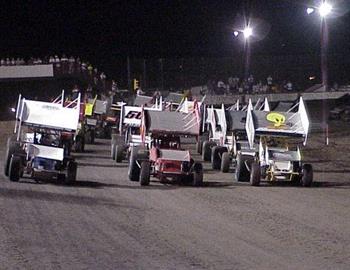 Three-wide salute