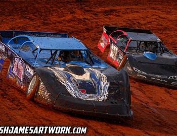 Clarksville Speedway (Clarksville, TN) – DIRTcar Summer Nationals – July 2nd, 2022. (Josh James Artwork)