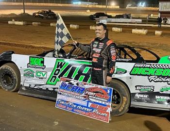 Booger Brooks picked up the $2,500 United Championship Racing Alliance (UCRA) presented by Casteel Farms win on Saturday, October 19 at Fort Payne Motor Speedway.