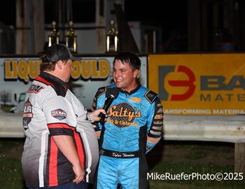 Lafayette County Speedway (Darlington, IA) – Malvern Bank East Series – June 20th, 2025. (Mike Ruefer photo)