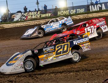 Eagle Raceway (Eagle, NE) – Lucas Oil Late Model Dirt Series – High Bank Heist – July 15th, 2024. (Heath Lawson Photo)