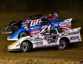 Atomic Speedway (Alma, OH) – Lucas Oil Late Model Dirt Series – Independence 50 – July 4th, 2025. (Heath Lawson photo)