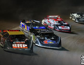 Volusia Speedway Park – World of Outlaw Late Model Series – DIRTcar Sunshine Nationals – January 24th-25th, 2025. (Josh James Artwork)
