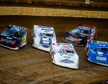 Atomic Speedway (Alma, OH) – Lucas Oil Late Model Dirt Series – Independence 50 – July 4th, 2025. (Heath Lawson photo)