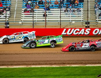 Lucas Oil Speedway (Wheatland, MO) – Lucas Oil Late Model Dirt Series (LOLMDS) – Show-Me 100 – May 28th-29th, 2021. (Heath Lawson photo)