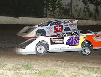 Central Missouri Speedway (Warrensburg, MO) – Malvern Bank West Series – Cliff Harris Memorial – May 18th, 2024. (Mike Ruefer Photo)