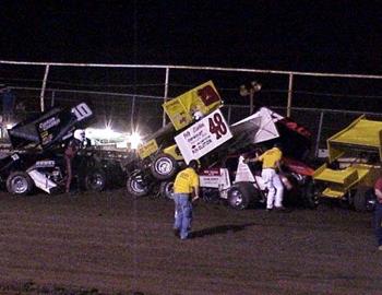 A wild turn three tangle in the B Feature