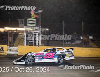 Senoia Raceway (Senoia, GA) – Topless Outlaw Dirt Racing Series – Pollard Memorial – October 26th, 2024. (Prater Photo)