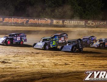 Tyler County Speedway (Middlebourne, WV) – Modified Mafia Tour – MEGA 100 – July 20th, 2024. (Zach Yost Racing Photography)