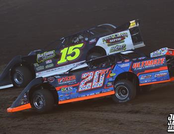 Marshalltown Speedway (Marshalltown, IA) – FloRacing Night in America – May 13, 2025. (Josh James Artwork photo)