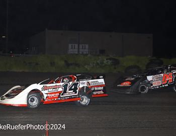 Adams County Speedway (Corning, IA) – Malvern Bank East Series – Ray Houck Memorial – July 27th, 2024. (Mike Ruefer photo)