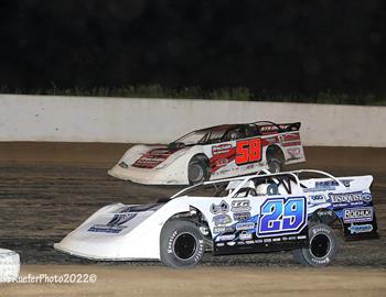 East Moline Speedway (East Moline, IL) – Hoker Trucking Series – May 29th, 2022. (Mike Ruefer photo)