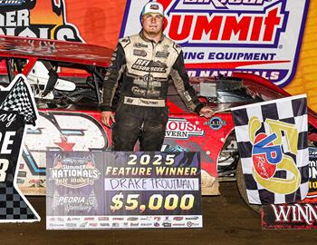 Peoria Speedway (Peoria, IL) – DIRTcar Summer Nationals Hell Tour – June 12th, 2025. (Tyler Carr Photo)