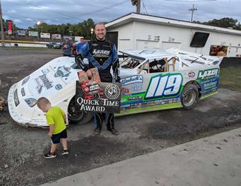 Orange County Fair Speedway (Middletown, NY) – World of Outlaws Morton Buildings Late Model Series – August 19th, 2021. (Jacy Norgaard photo)	