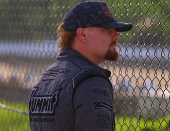 Quincy Raceways (Quincy, IL) – Midwest Auto Racing Series (MARS) Modified Championship – May 16, 2025. (Josh James Artwork photo)