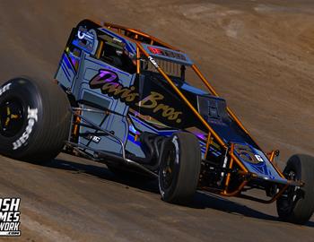 Volusia Speedway Park (Barberville, FL) – DIRTcar Nationals – February 10th-11th, 2025. (Josh James Artwork)