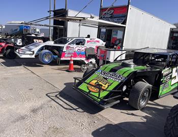 Salina Highbanks Speedway (Pryor Creek, OK) – XR ONUM Modifieds – XR Dominator – March 21-22, 2025. (Webb Dillard photo)
