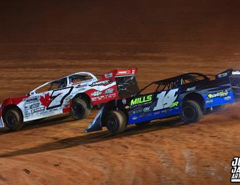 I-75 Raceway (Sweetwater, TN) – Hunt the Front Super Dirt Series – Championship Weekend – November 1st-2nd, 2024. (Josh James Artwork)
