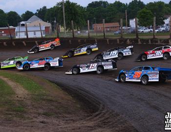 Lincoln Speedway (Lincoln, IL) – FloRacing Night in America – July 8th, 2024. (Josh James Artwork)