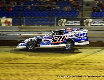I-70 Speedway (Odessa, MO) – United States Modified Touring Series – Bushwacker – August 13th, 2022. (Todd Boyd photo)
