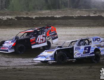 Peoria Speedway (Peoria, IL) – MARS Modified Championship Series – Garry Swibold Memorial – April 26th, 2025. (Josh James Artwork)